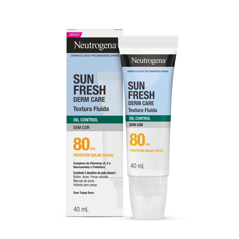 Neutrogena Sun Fresh Fps80 Sem Cor Protetor Solar 40ML