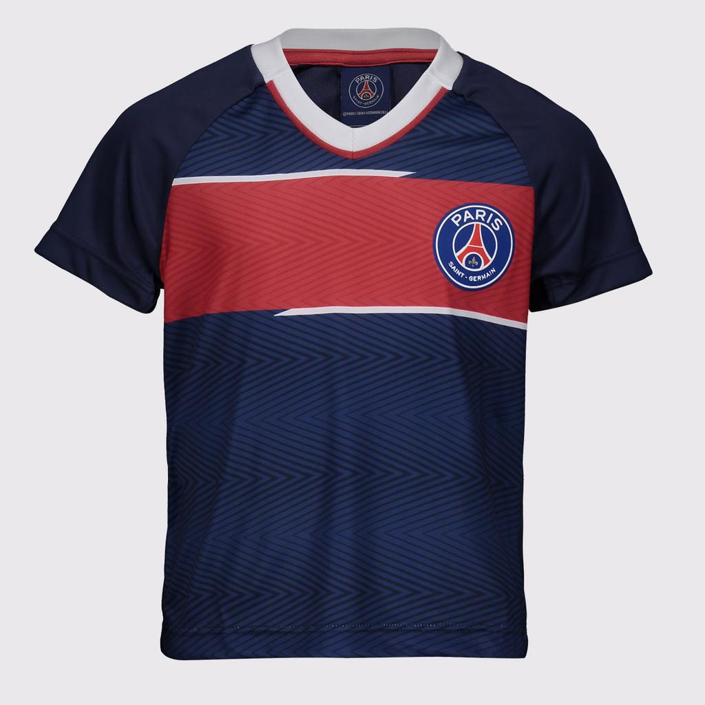 Camisa Psg Digital Infantil Azul Marinho