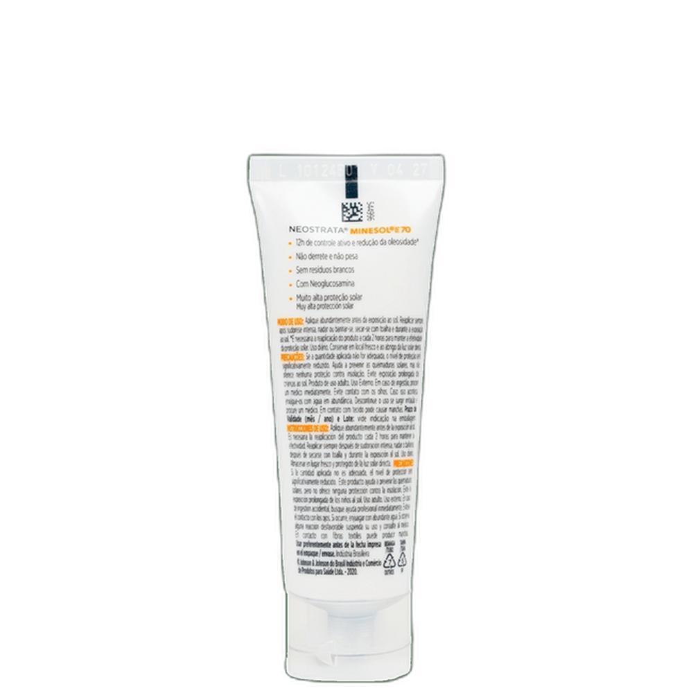 Neostrata Minesol Oil Control FPS 70 - Protetor Solar 40g