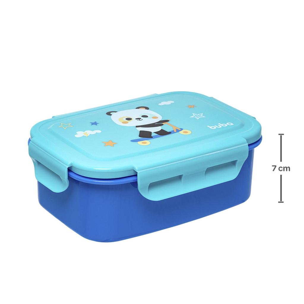 Lancheira Bentô Box Com Divisórias Buba Zoo Panda