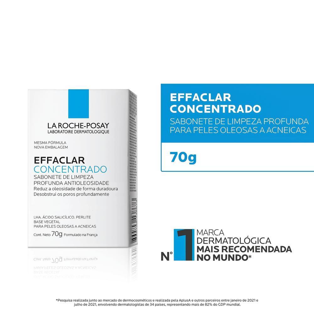 La Roche-posay Effaclar Concentrado - Sabonete Em Barra 70g