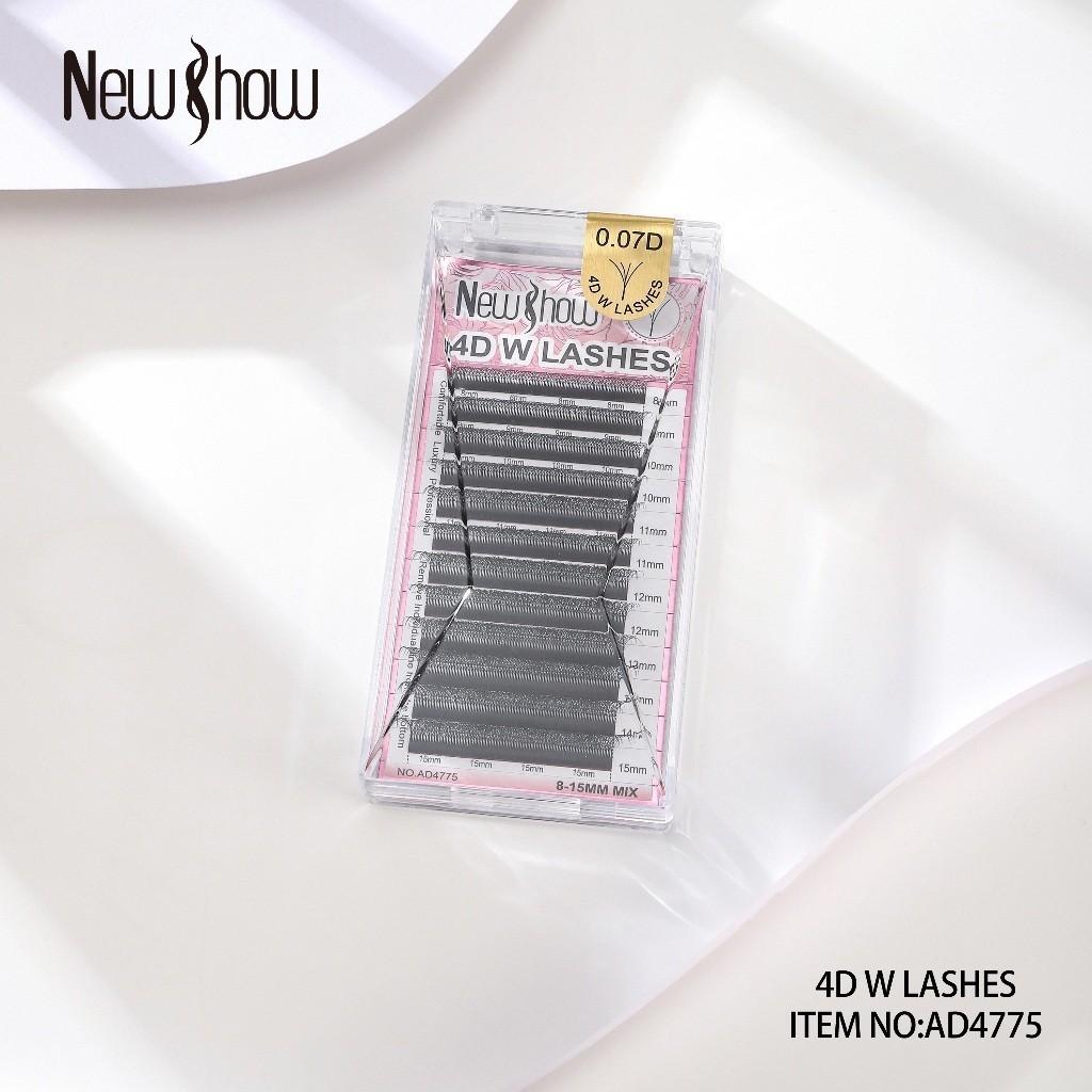New Show Cílios W Original Com Selo Fio W/4 D W Lashes/extensão De Cilios Alongamento 4D W
