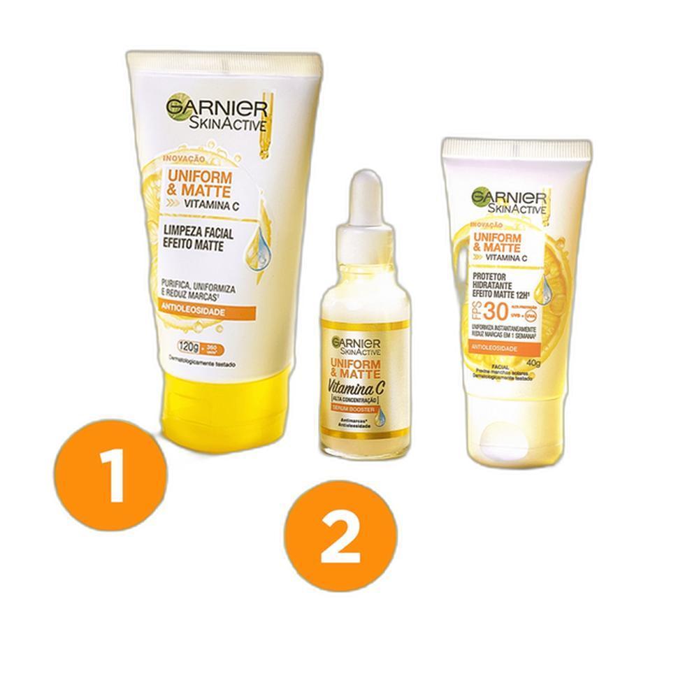 Garnier Skinactive Uniform Matte - Gel Limpeza 120g