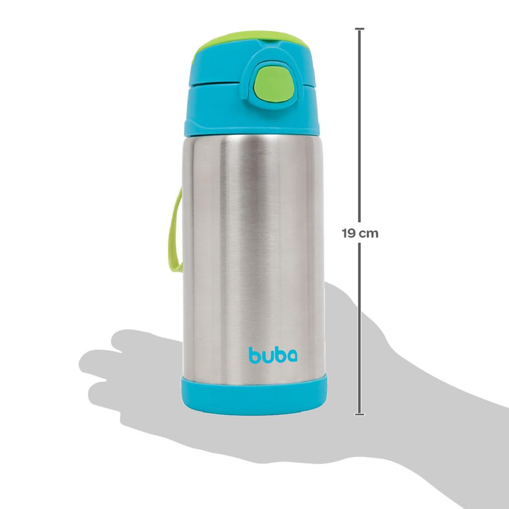 Garrafa Térmica Buba Parede Dupla Azul 400ml