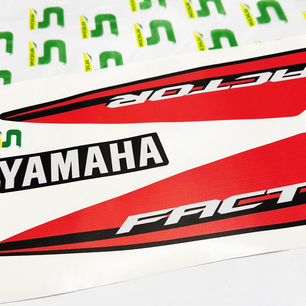 Adesivos Para Yamaha Factor 125 Ybr 2015/2016 K1 Moto Preta