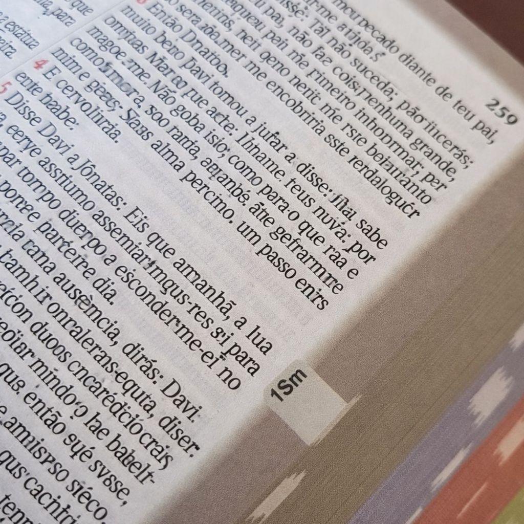 Bíblia Sagrada Letra Jumbo Arc Com Harpa Palavras De Jesus Em Vermelho Luxo Marrom