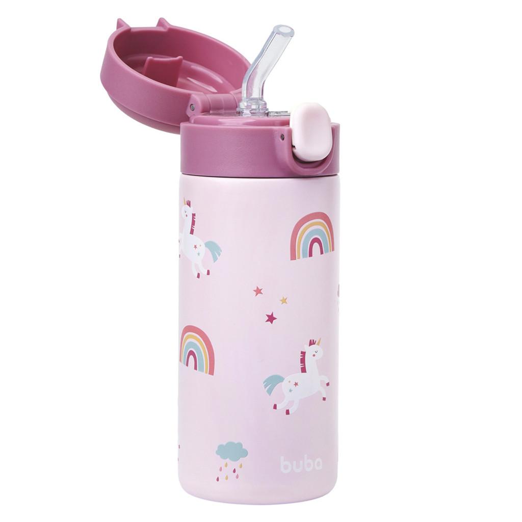 Garrafa Térmica Parede Dupla Buba Magic Unicórnio 320ml