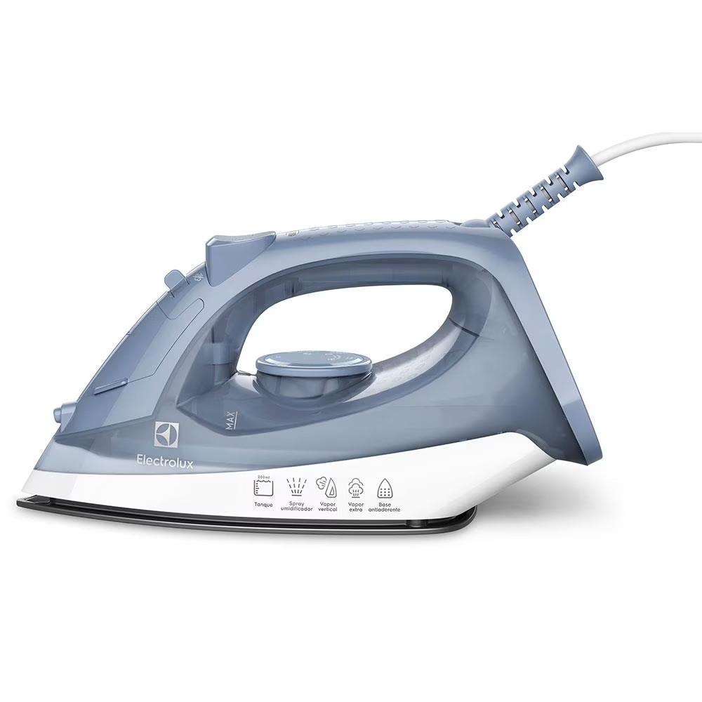 Ferro De Passar A Vapor Efficient Esi10 Com Spray E Base Antiaderente Electrolux
