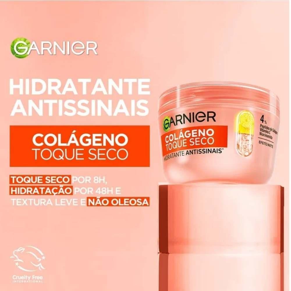 Hidratante Facial Garnier Colágeno Toque Seco 85g