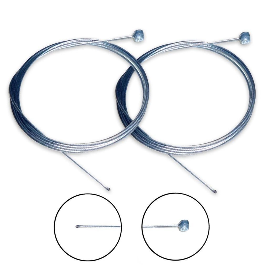 Kit 10 Cabos De Freio Mtb Tamanho 1.800mm Ideal Para Freio V Brake E Freio A Disco