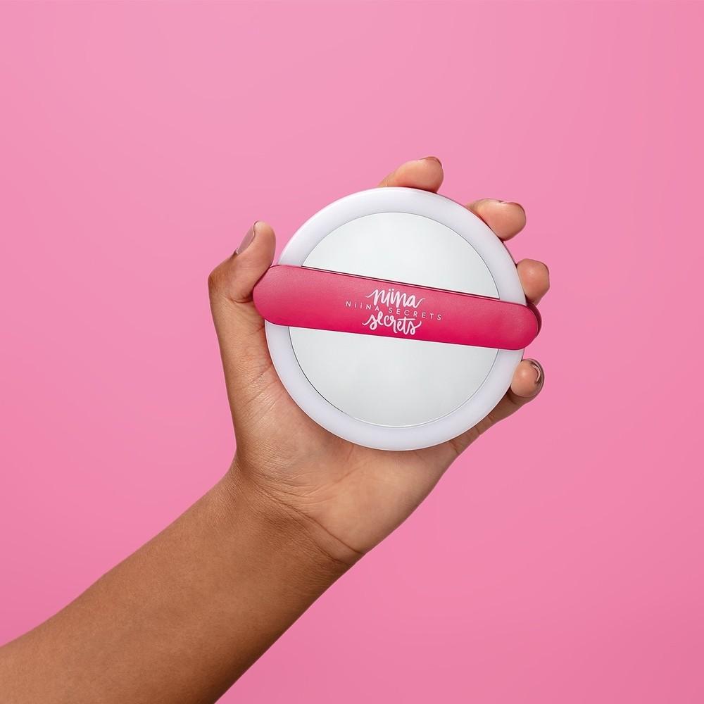 Niina Secrets Pocket Pink Espelho LED