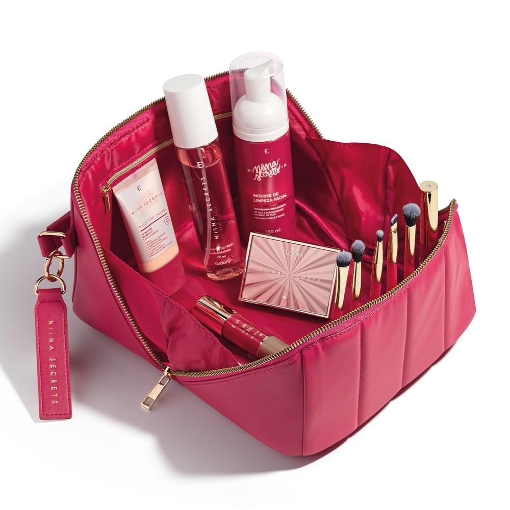 Eudora Niina Secrets Maleta De Make Nécessaire Pink