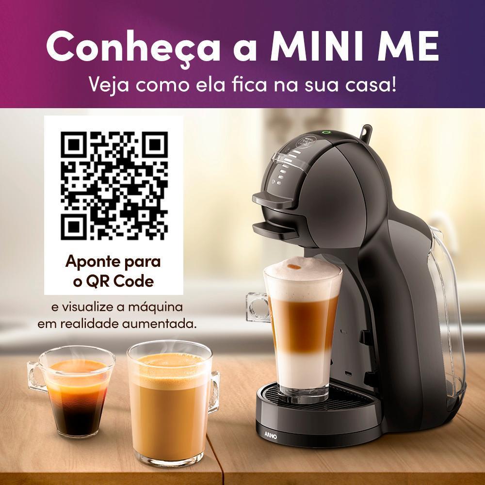 Kit Cafeteira Nescafé Dolce Gusto Mini Me Preta 220V + 30 Cápsulas