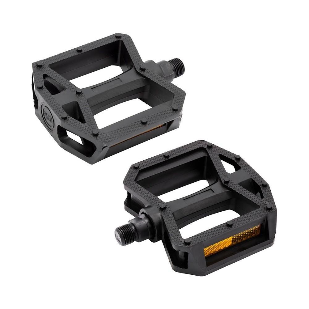 Pedal Plataforma Paco 9/16 Nylon C/Esfera Preto