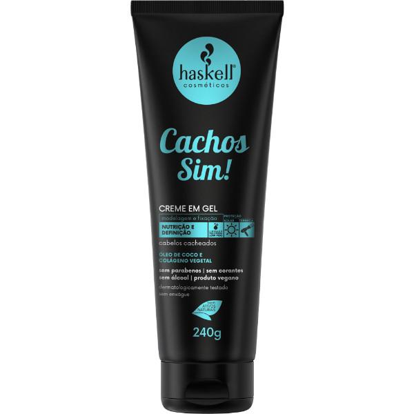 Creme Em Gel Cachos Sim 240g Haskell