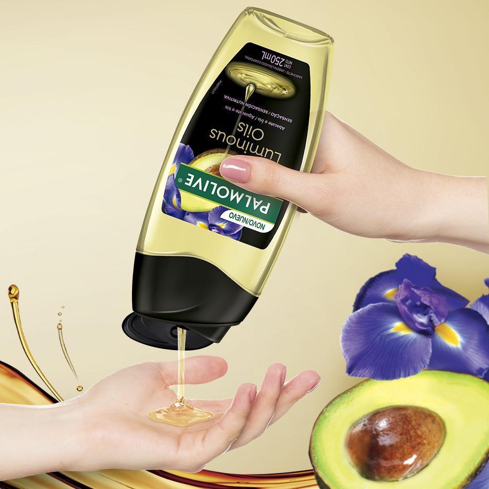 Sabonete Líquido Palmolive Luminous Oils Abacate E Íris 250ml