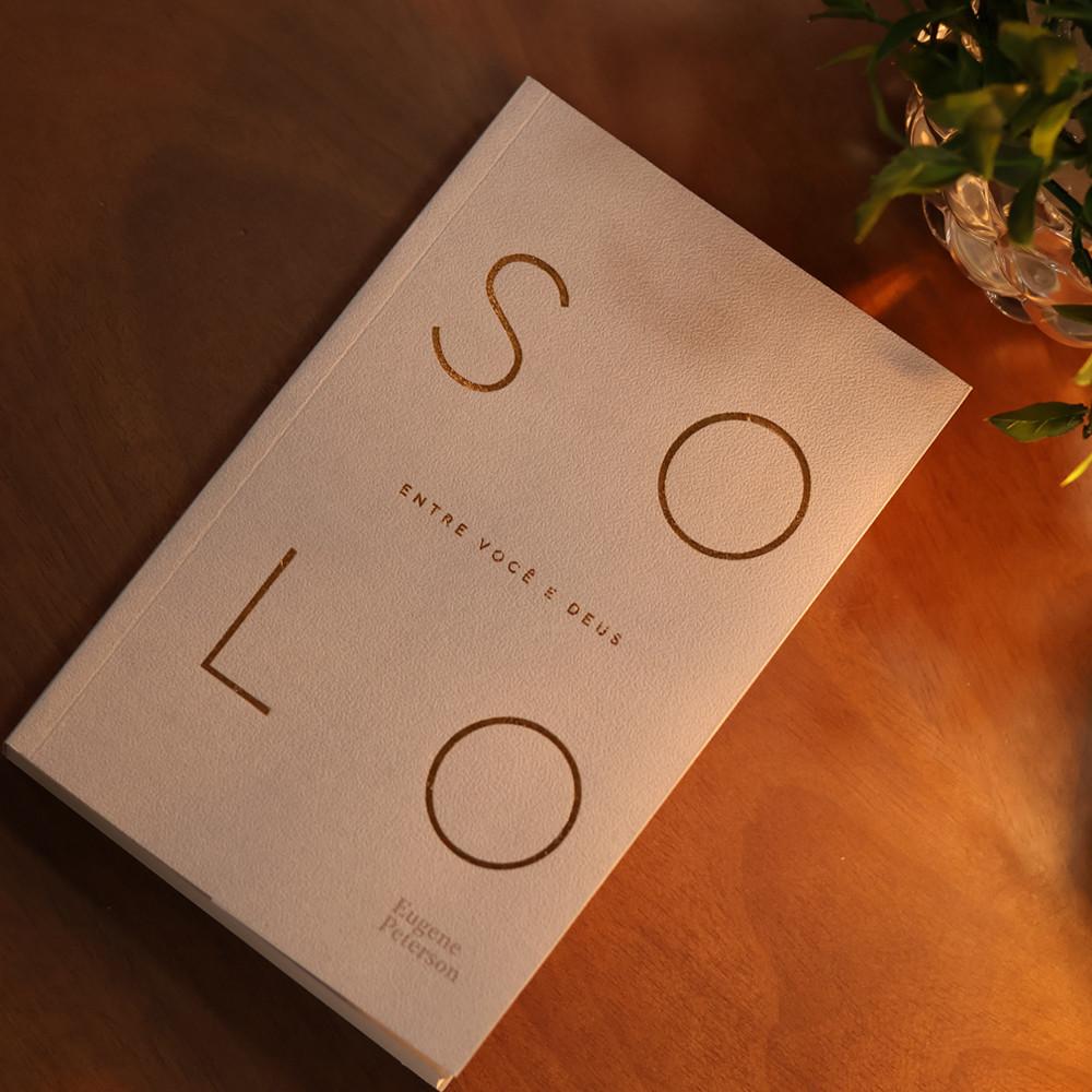 Devocional Solo Eugene Peterson Capa Brochura