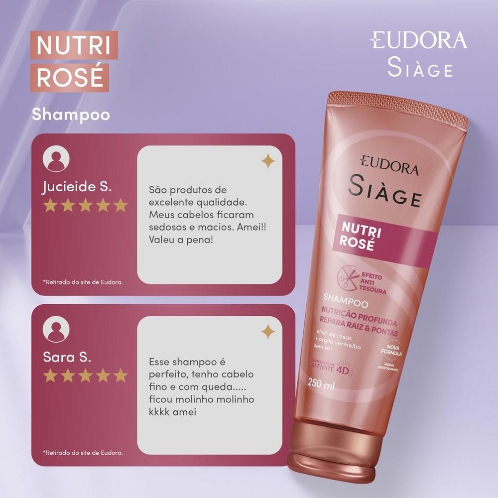 Eudora Shampoo Siàge Nutri Rosé 250ml