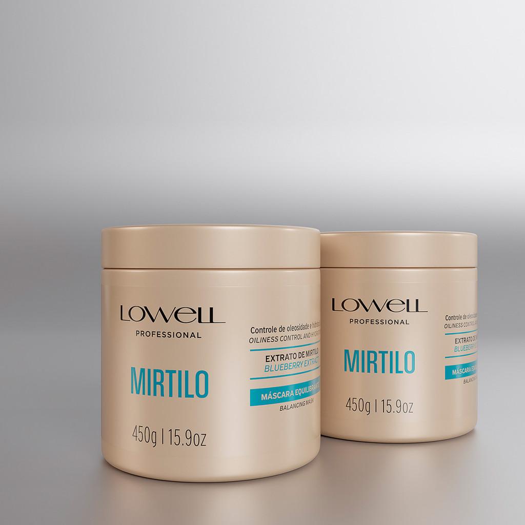 Lowell Extrato De Mirtilo Mascara 450g