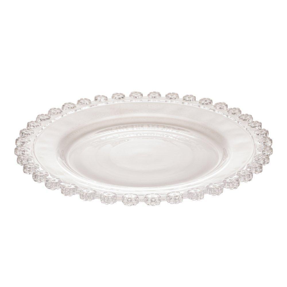 Sousplat Wolff Daisy De Cristal Incolor 32cm