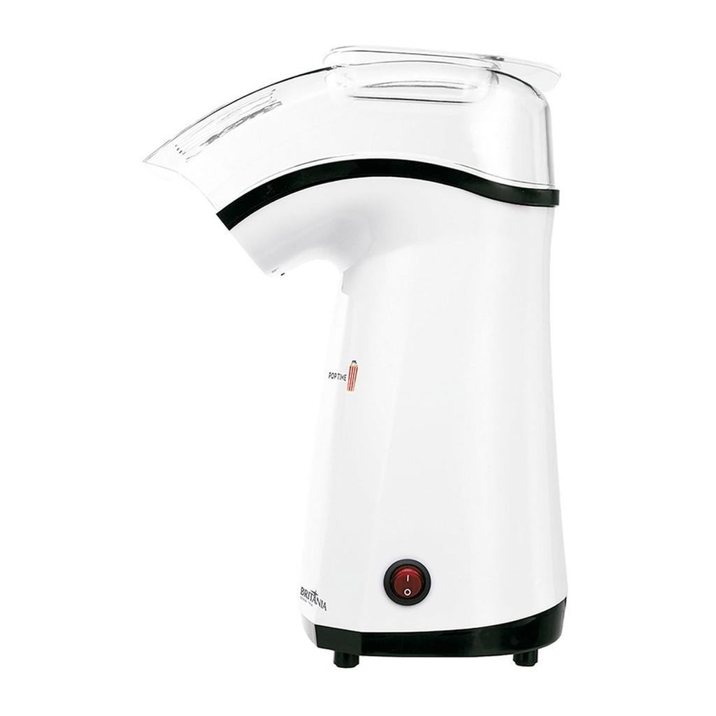 Pipoqueira Britânia Pop Time 1200w 127V Branca Sem Óleo B-02