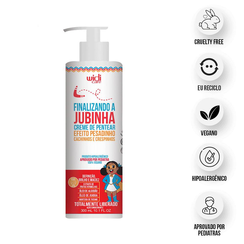 Creme De Pentear Widi Care Finalizando Jubinha Efeito Pesadinho 300ml
