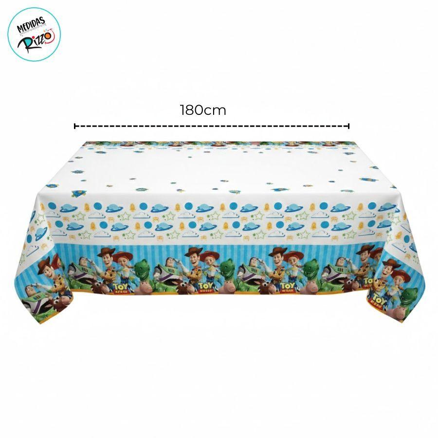 Toalha De Mesa Plástica - Toy Story - 180x120cm - Disney Original - 1 Unidade - Regina - Rizzo