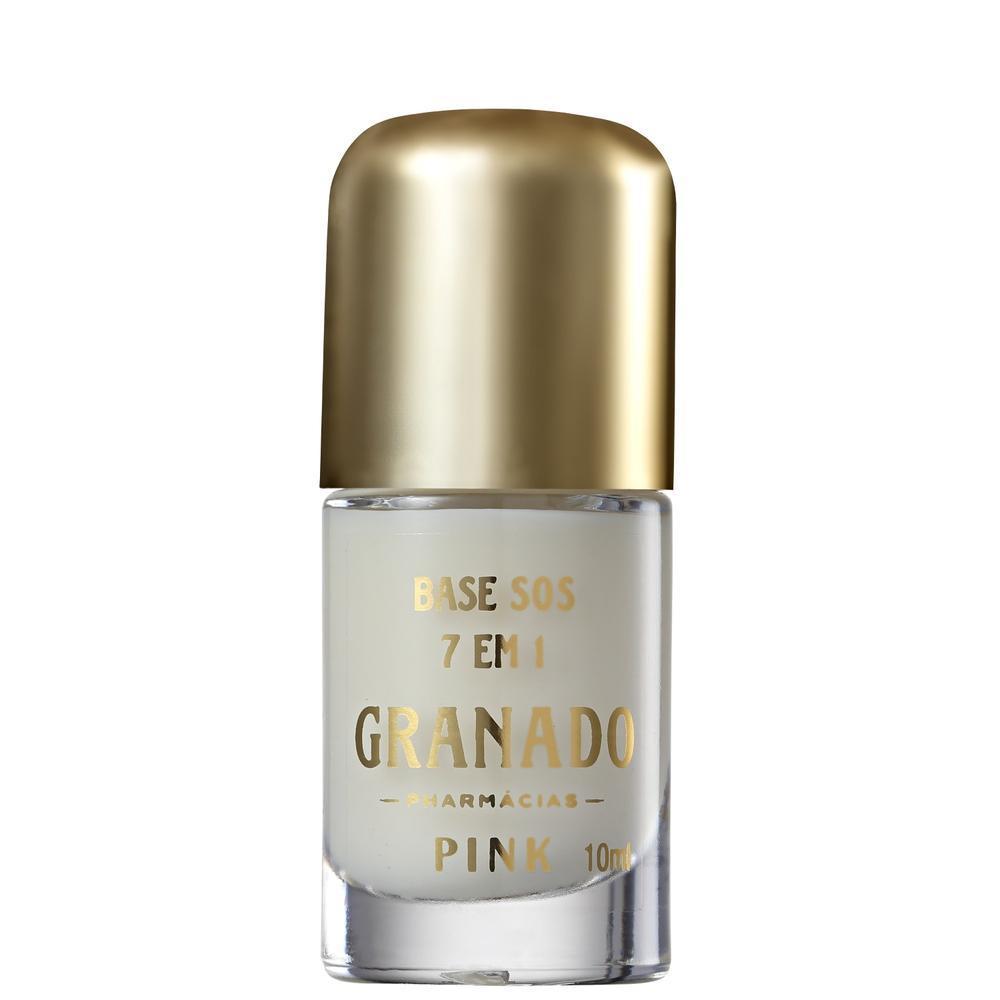 Granado Pink Sos 7 Em 1 - Base Fortalecedora Para Unhas 10ml