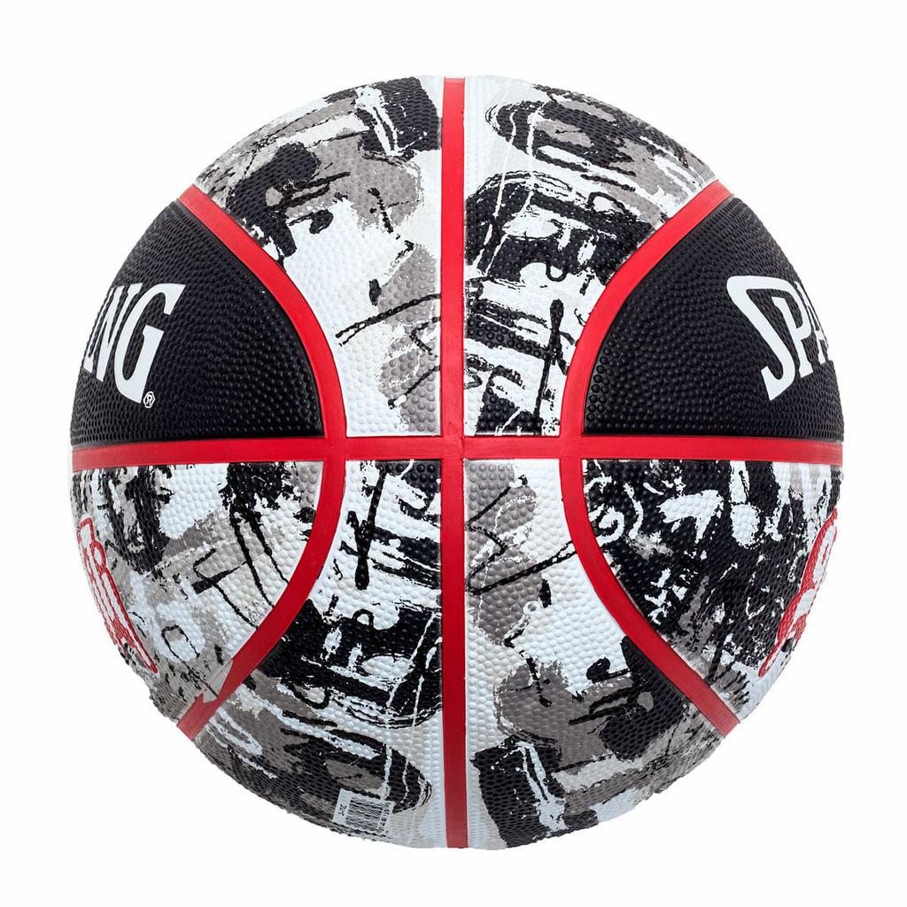 Bola De Basquete Spalding Graffiti - Preto