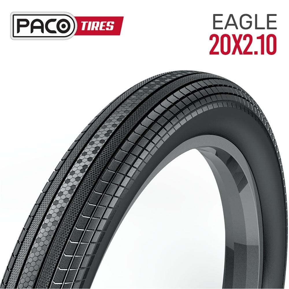Pneu Bicicleta Bmx Paco Aro 20 X 2.10 Eagle Bike