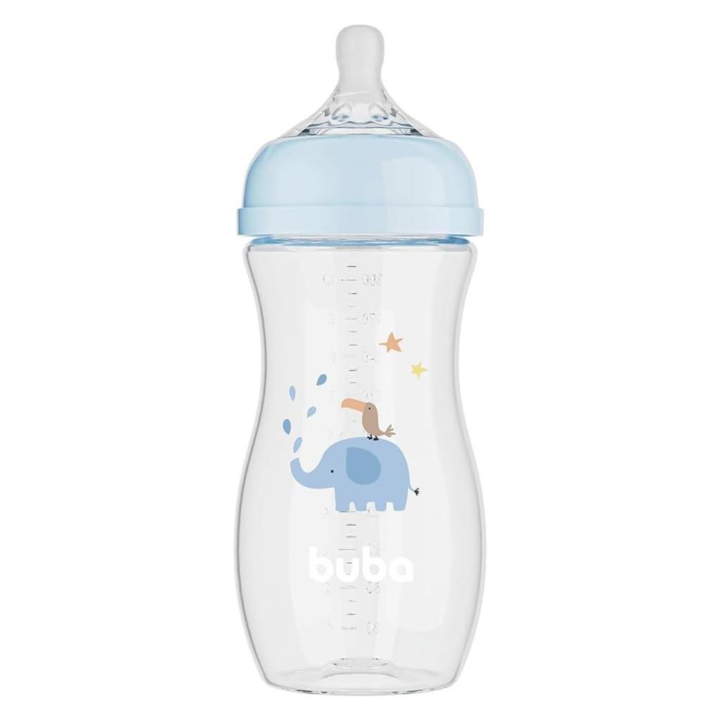 Mamadeira Buba Easy Flow Elefante Azul 330ml