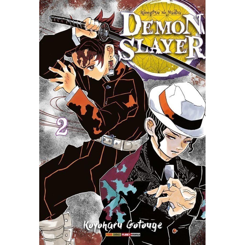 Mangá - Demon Slayer Kimetsu No Yaiba - Kit Com As Edições 1 A 3 - Novo/lacrado - Editora Panini