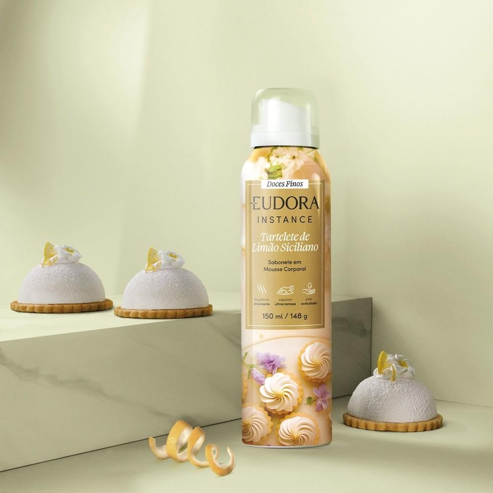 Instance Sabonete Mousse Corporal Tartelete De Limão Siciliano 150ml/148g