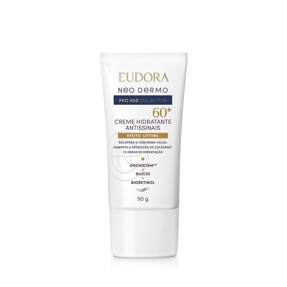 Eudora Neo Dermo Gel Hidratante Facial Antissinais 60+ 50g
