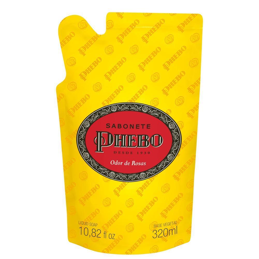 Phebo Odor De Rosas Refil - Sabonete Líquido 320ml