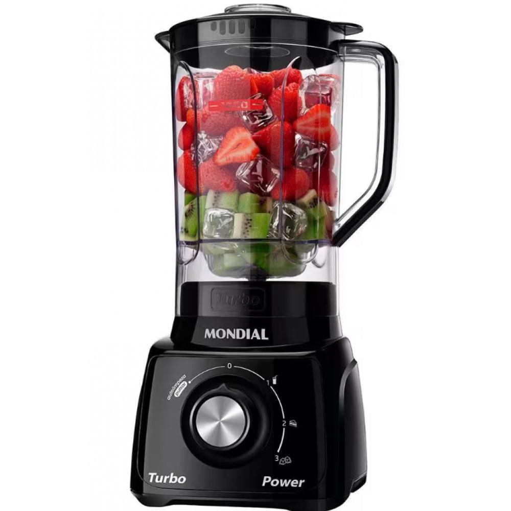 Fritadeira Elétrica Sem Óleo Air Fryer Afn40bi 4L + Liquidificador Turbo Power L-99 Fb 500W Mondial