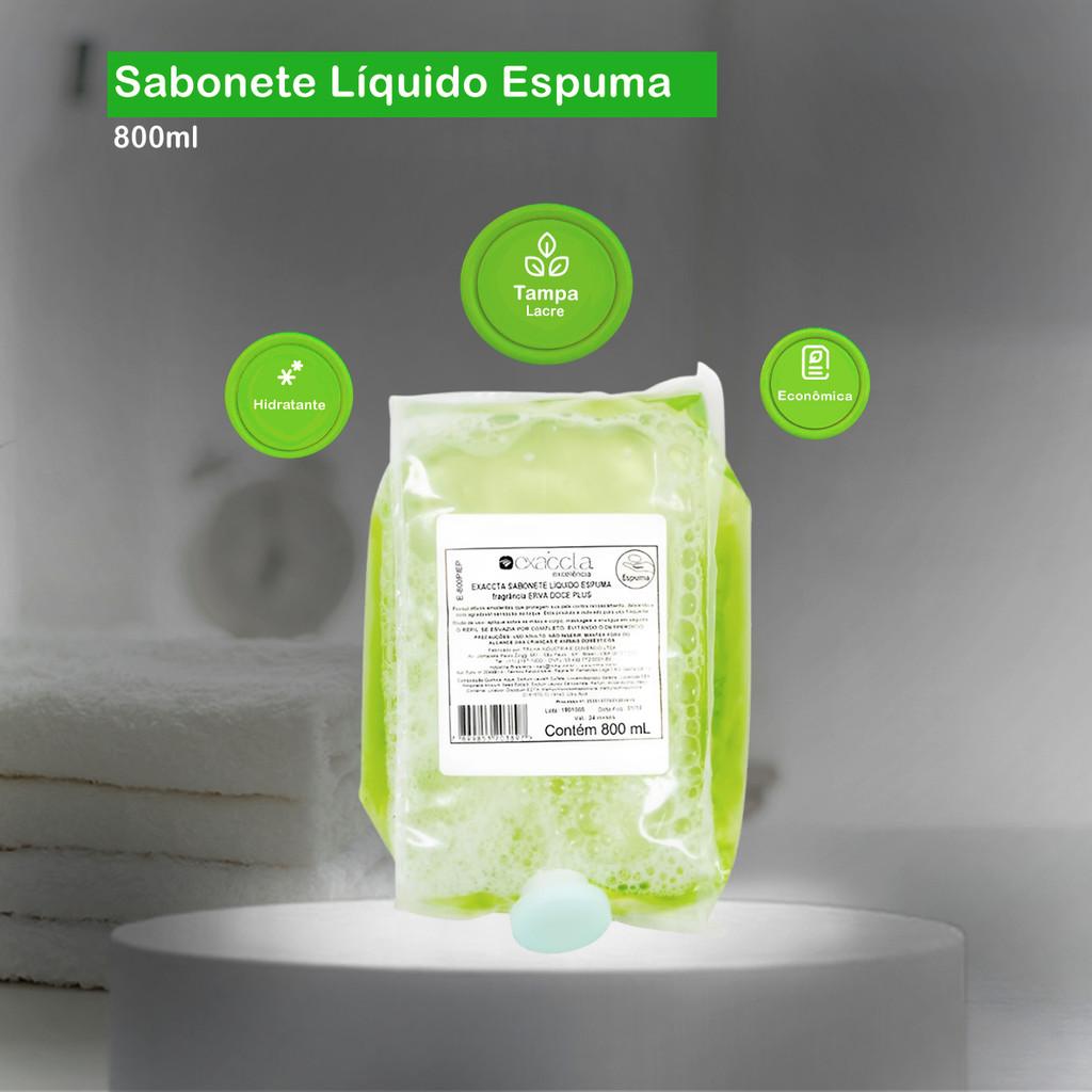 Sabonete Espuma Refil Erva Doce 800ml Exaccta PLUS Trilha