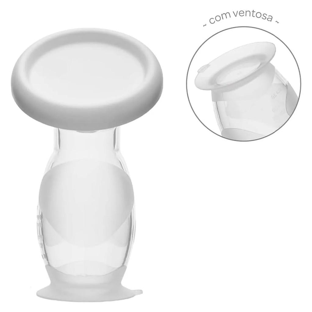 Coletor De Leite Materno Buba Em Silicone Com Ventosa