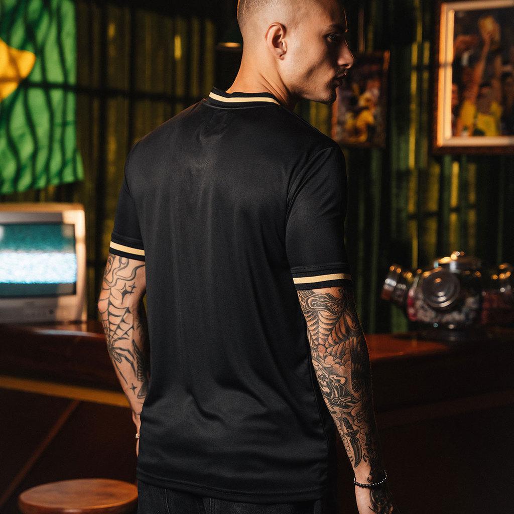 Camisa Brasil Urban Dry Preta Masculina