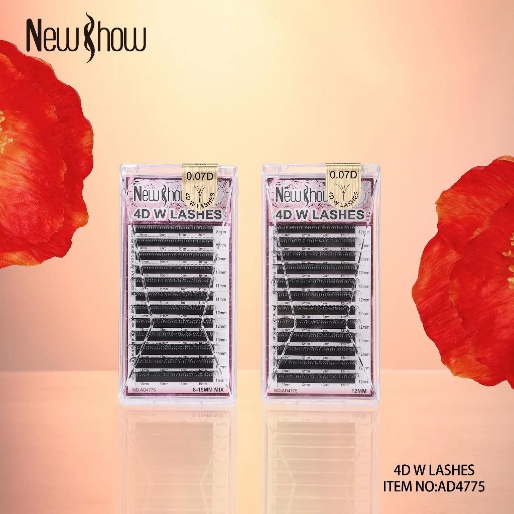 New Show Cílios W Original Com Selo Fio W/4 D W Lashes/extensão De Cilios Alongamento 4D W