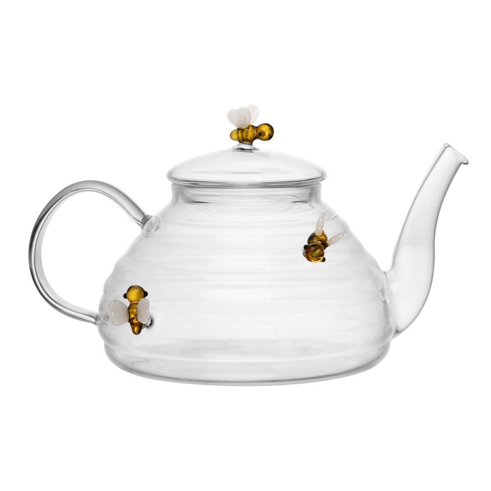 Chaleira Lyor Lovely Bee De Vidro Com Filtro 650ml