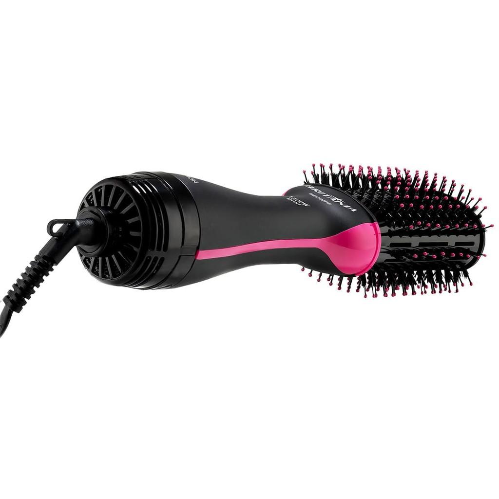 Escova Secadora Britânia 1300w Bivolt 4 Em 1 Preta Bec02pr