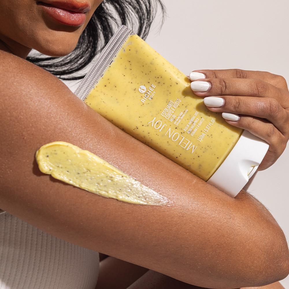 Esfoliante Corpo E Rosto Melão 150g - Richée Body