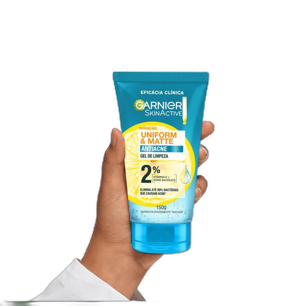Garnier Skinactive Uniform Matte Antiacne - Gel De Limpeza Facial 150g