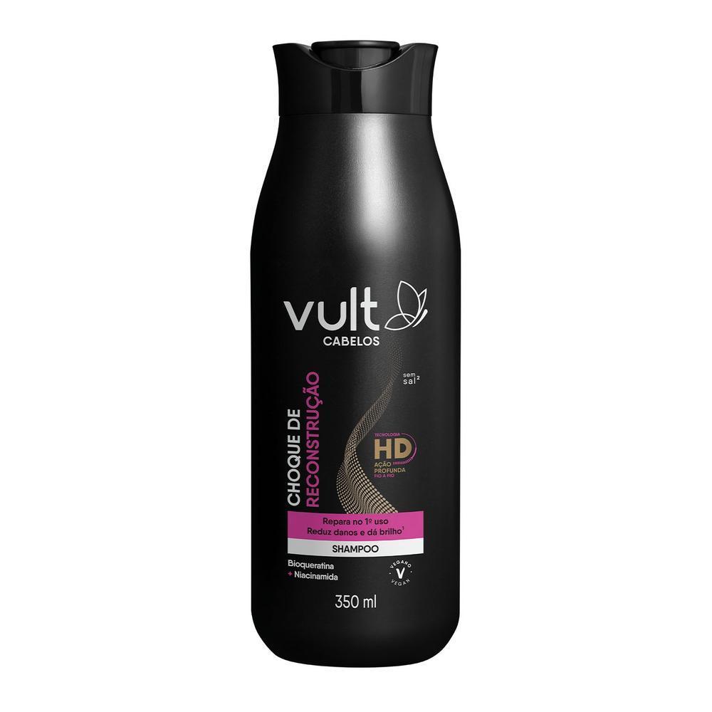 Vult Cabelos Choque De Reconstrução Shampoo 350ml
