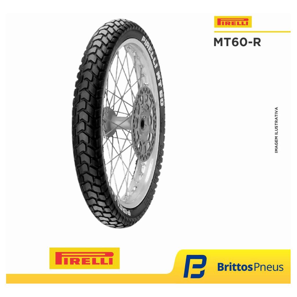 Pneu Moto Pirelli Aro 19 MT60 - 90/90-19 52P Tt - Dianteiro