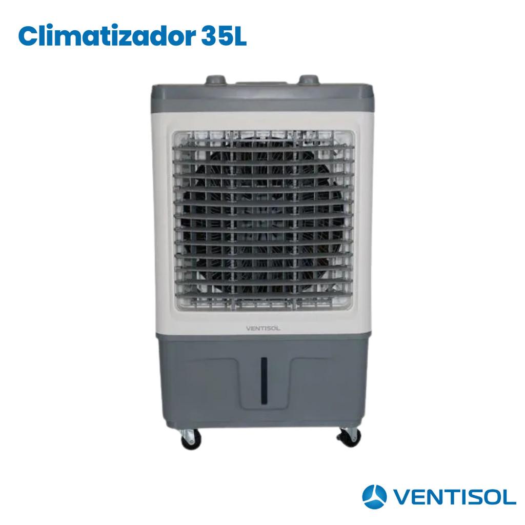 Climatizador De Ar Potente 35 Litros Clin35pro 150W Branco Cinza Ventisol