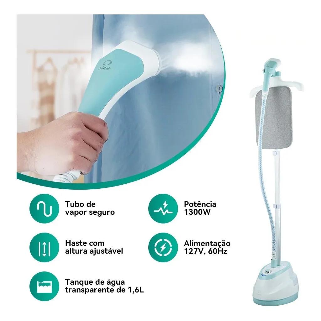Onistek Passadeira A Vapor Roupas Vertical 1.6L 10 Modos On-pr901 110V E 220V