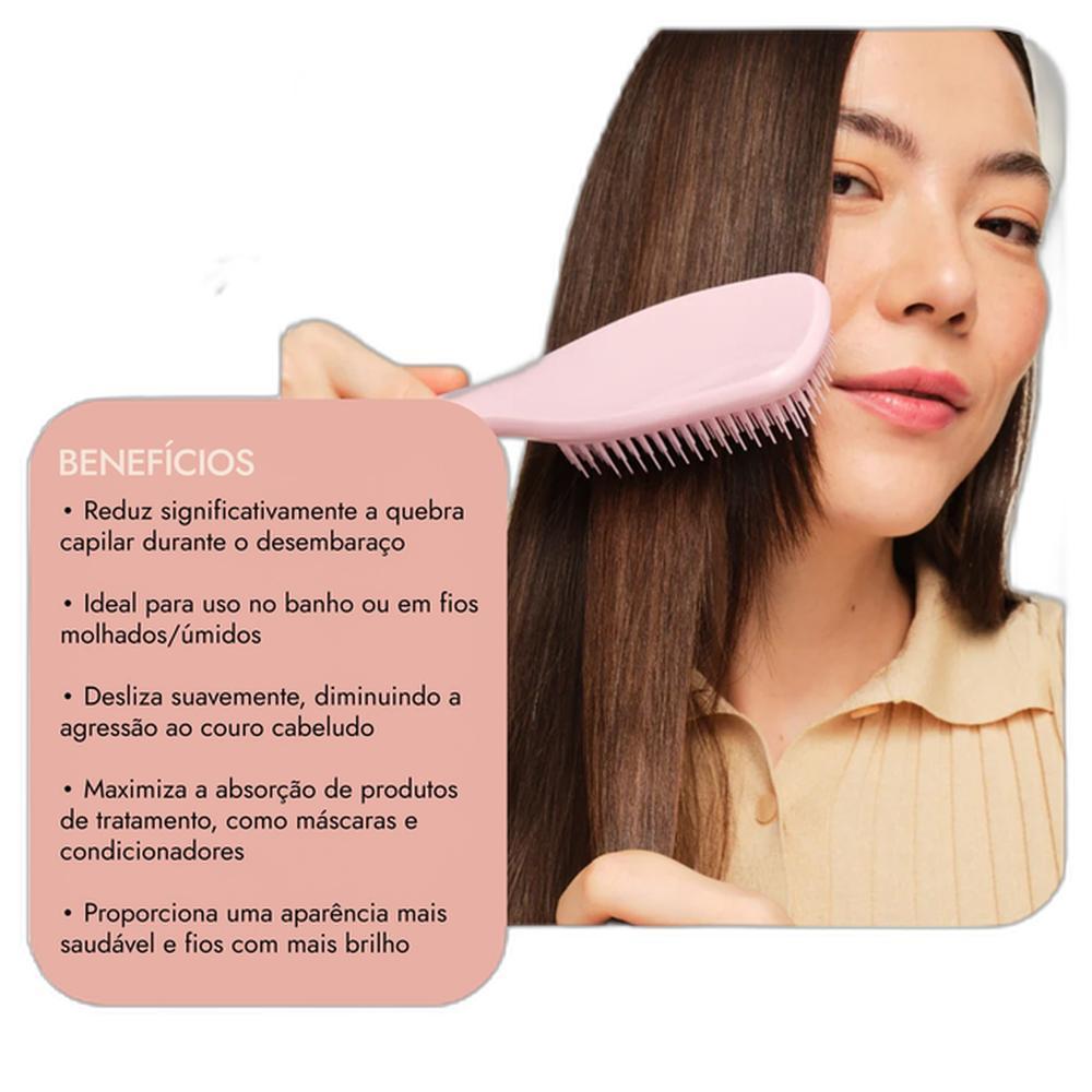 Tangle Teezer The Wet Detangler Pink - Escova De Cabelo