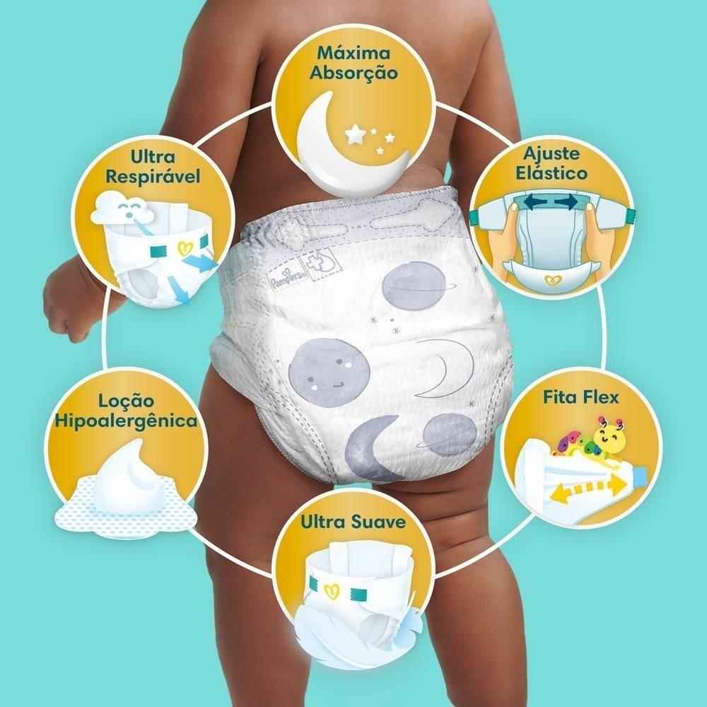 Fraldas Pampers Premium Care M 34 Unidades